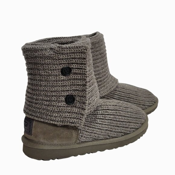 Ugg Classic Cardy Boots 5 Gray - Picture 8 of 12